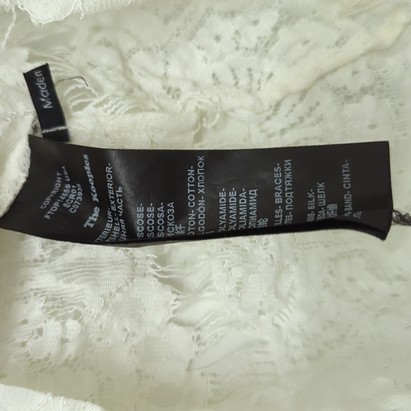 Kooples Sport silk lace top, Medium - Picture 4 of 5